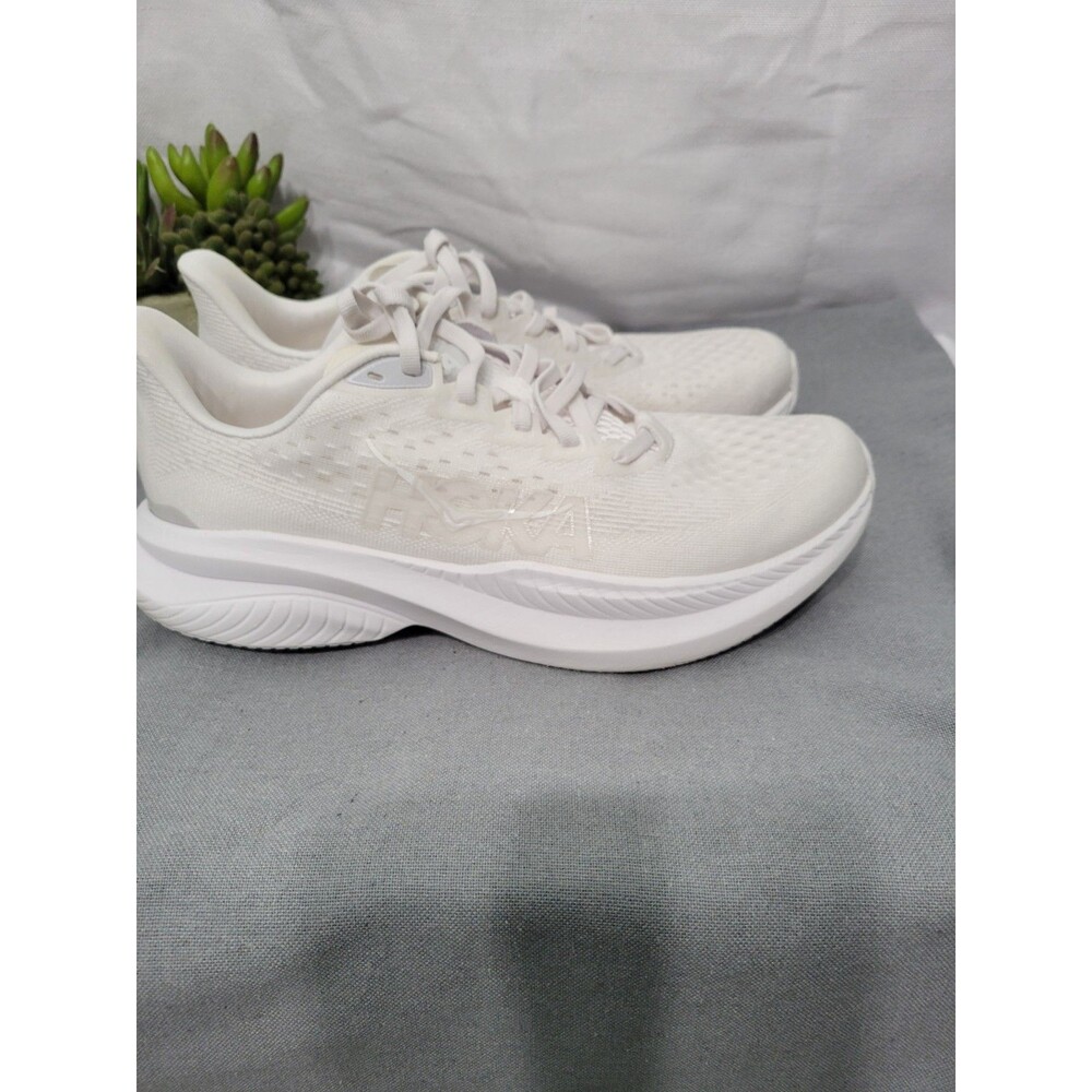Hoka One One Mach 6 Running Shoes Womens 9.5B White